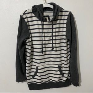 Cotton on striped hoodie